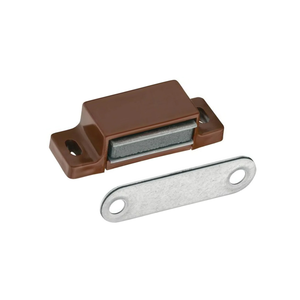 2 LOQUETEAUX MAGN. RECTANGLES 4kg MARRON CQ7132